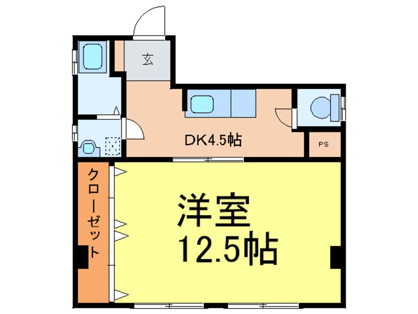 間取図 第二松本ビル