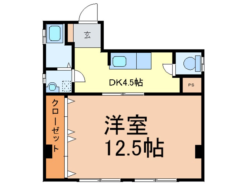 間取図 第二松本ビル