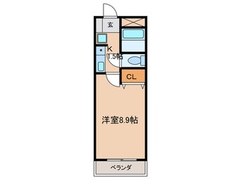 間取図 エスポアハイム壱番館