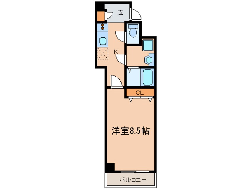 間取図 クラシタイヤ－丸の内