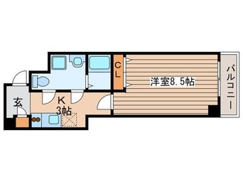 間取図 クラシタイヤ－丸の内