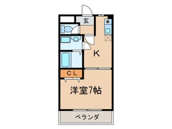 間取図 コム　シェ　ソワ