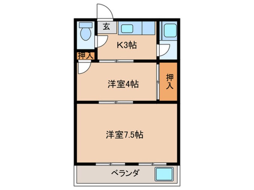 間取図 ルーチェ野田