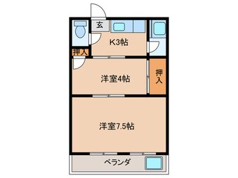 間取図 ルーチェ野田