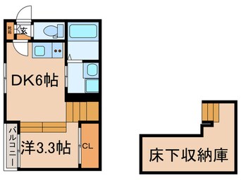 間取図 ラルゴ六番町