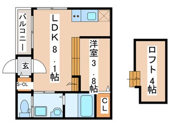 間取図 ラルゴ六番町