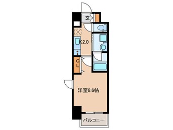 間取図 PURE RESIDENCE 名駅南