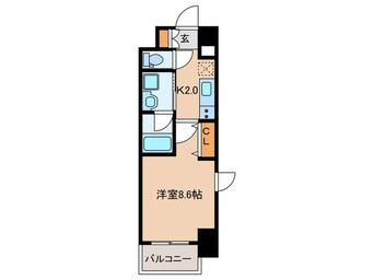 間取図 PURE RESIDENCE 名駅南