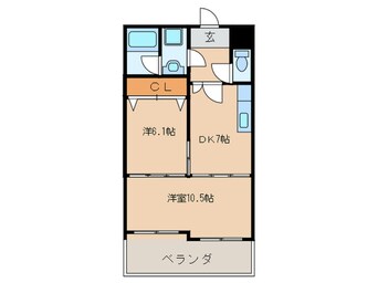 間取図 ネオ赤城一番