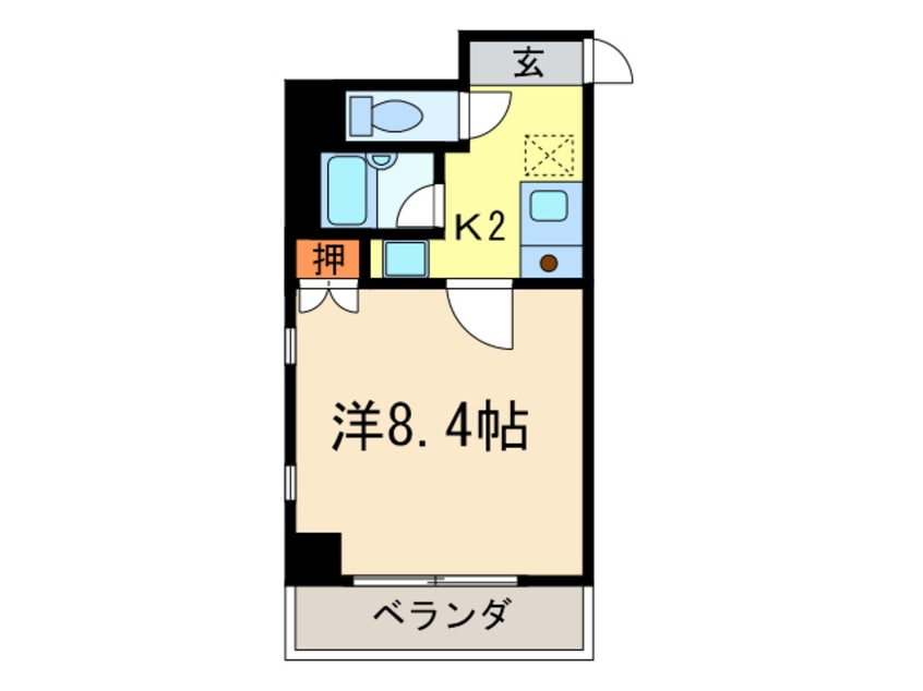 間取図 シティ－ライフ正木