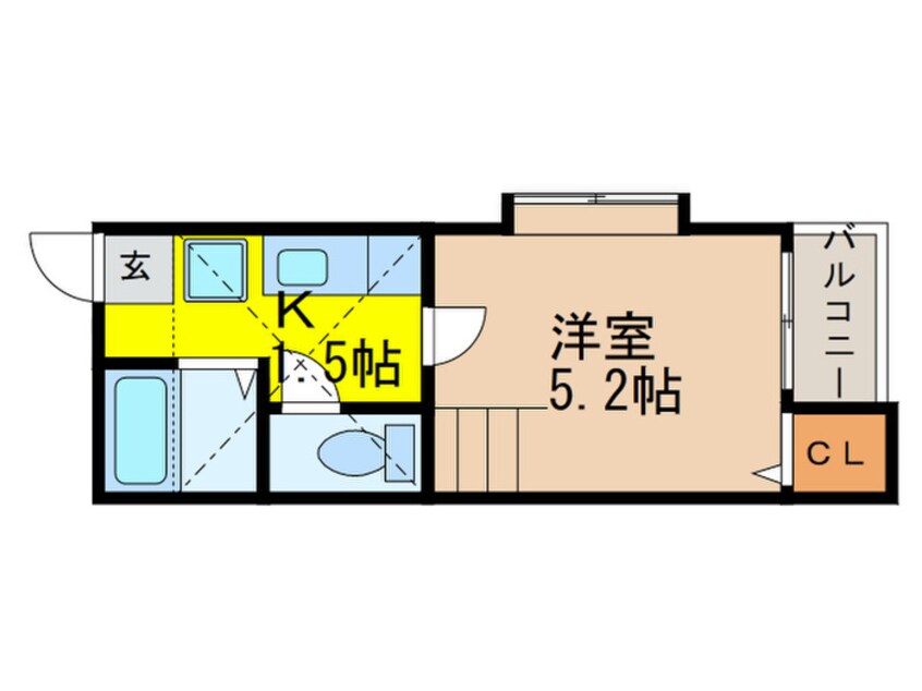 間取図 アソシア堀田