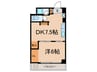 大須レジデンス（402） 1DKの間取り