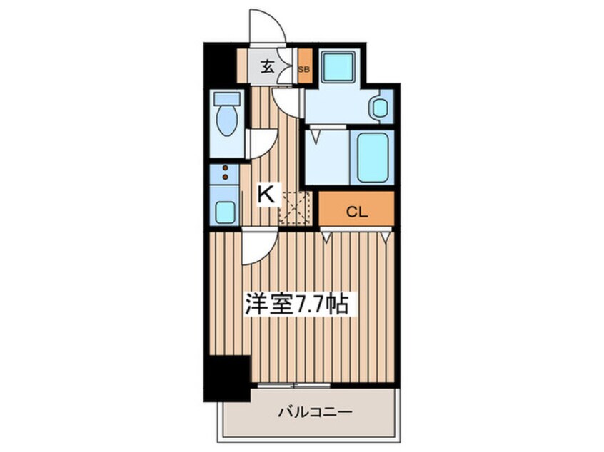 間取図 プレイズシード瑞穂通