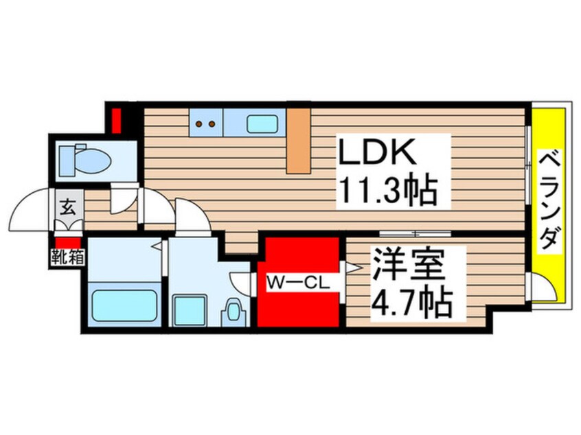間取図 パークレジデンス汐路町