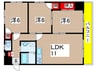 タウンハウス桜山 3LDKの間取り