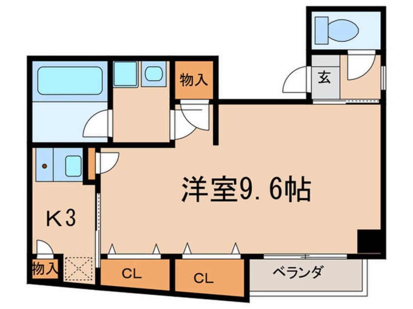 間取図 Ｋ´ｓ　ｈｏｕｓｅ