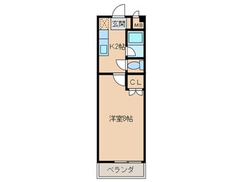 間取図 ラ．ピエス