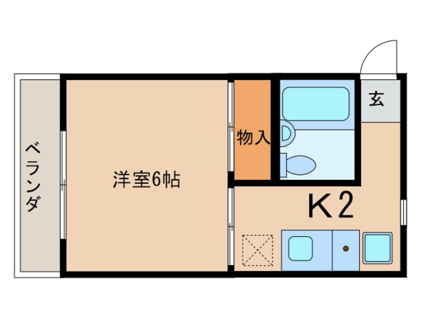 間取図 シティハイツ名城Ⅰ