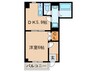 プチタウン　かずみ 1DKの間取り