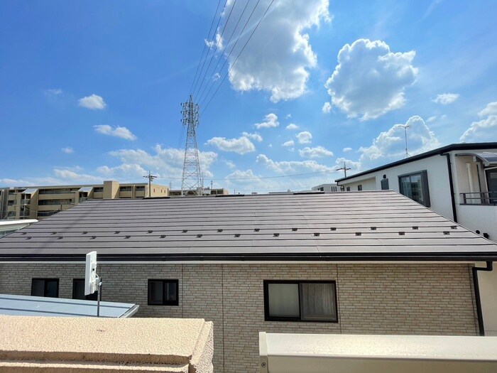 室内からの展望 サンパーク一社
