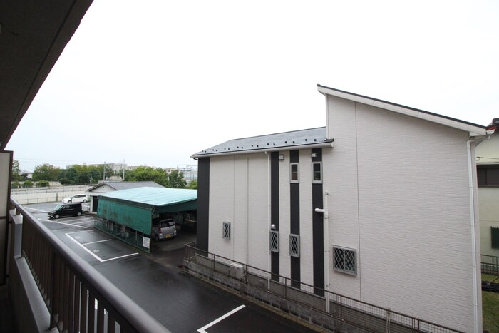 室内からの展望 布袋セントラルハイツ