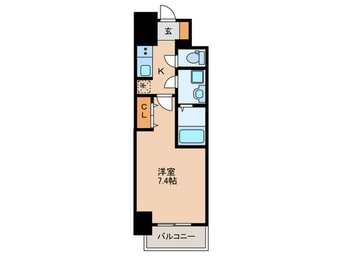 間取図 S-RESIDENCE豊国通