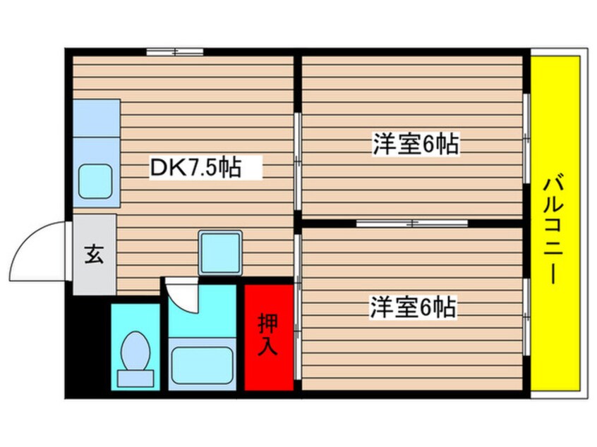 間取図 アネックス安井