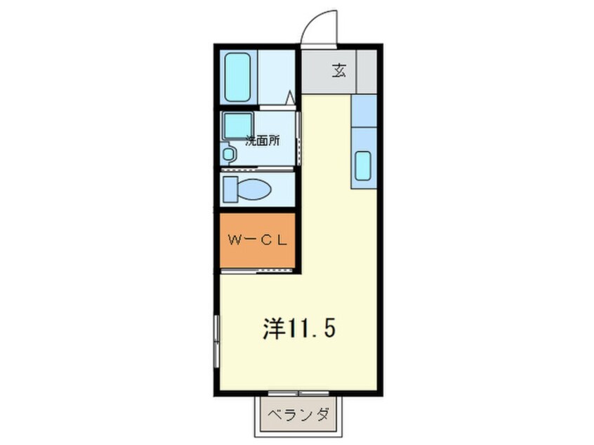 間取図 サンライズＢ