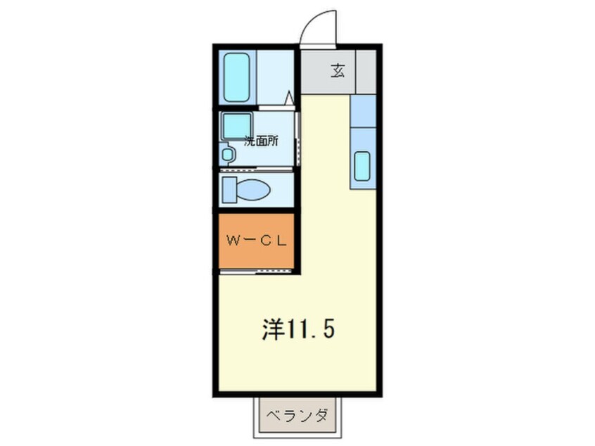 間取図 サンライズＢ