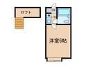 シャンポ－ル明和の間取図