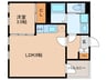仮）ARIA東宿町 1LDKの間取り