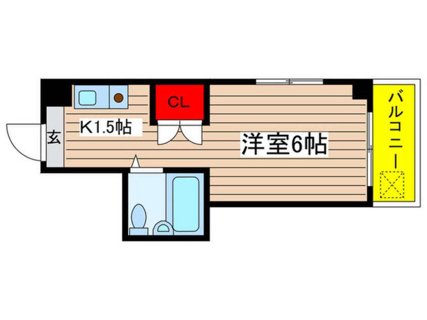 間取図 サンライフ新栄