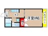 第５庭園ビル 1Kの間取り