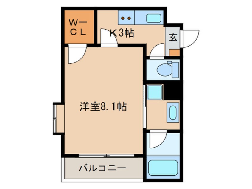 間取図 ベルビレッジ覚王山