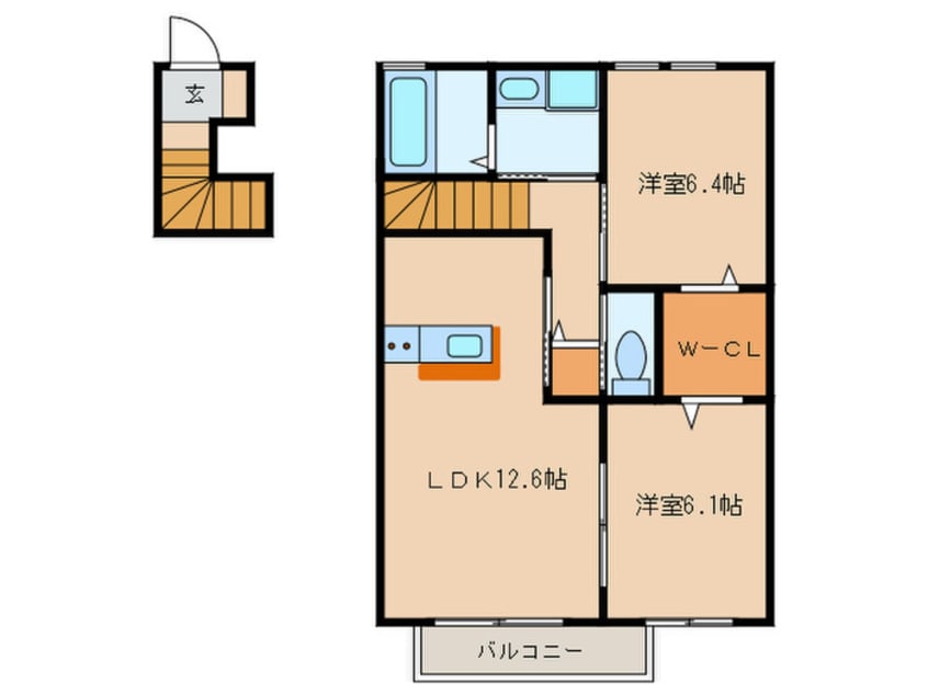 間取図 瓔珞
