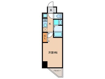 間取図 仮)ｴｽﾃﾑｺｰﾄ名古屋ｸﾞﾗﾝﾂ