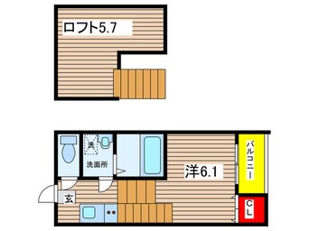 間取図 アジュール鶴舞