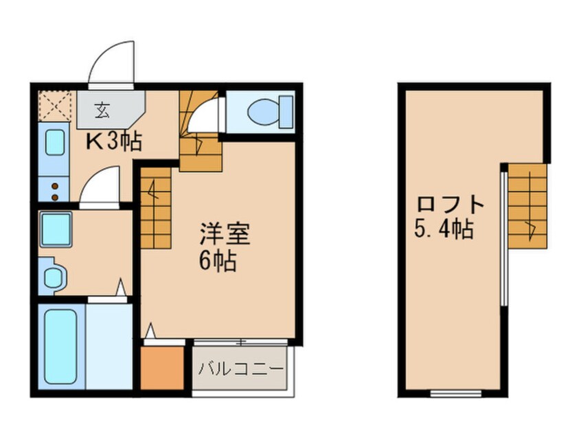 間取図 カサベランサ