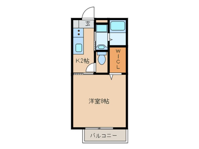 間取図 ヒルサイドテラスA