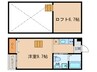 olive 1Rの間取り