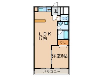 間取図 フロント上社