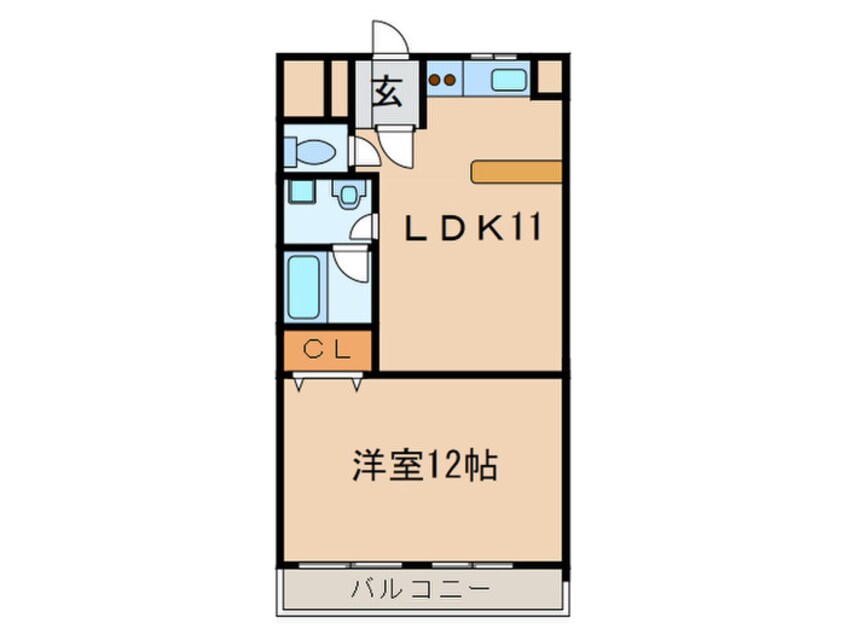 間取図 フロント上社