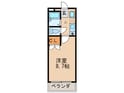 春里壱番館の間取図