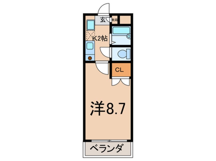 間取図 春里壱番館