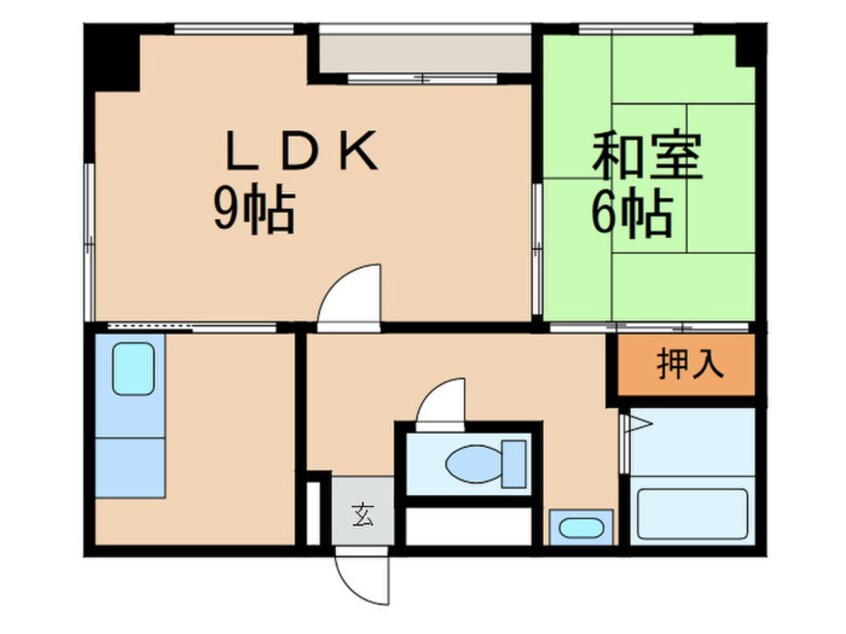 間取図 サンコーマンション