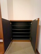 靴箱 アンプル－ルリ－ブルglandB