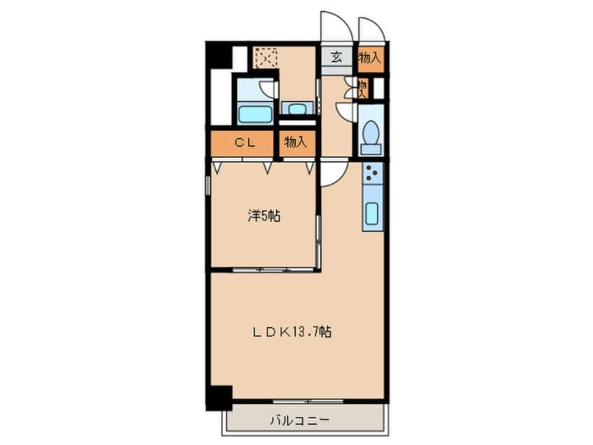間取図 グラディアン大曽根