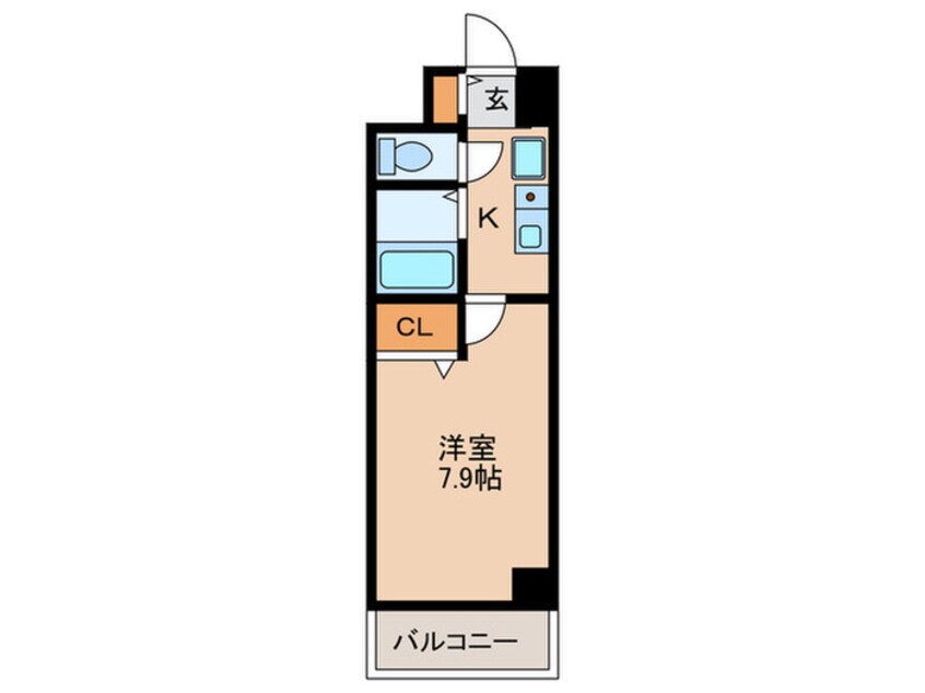 間取図 ジェンティール・コート