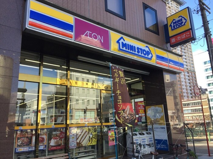 ミニストップ錦橋店(コンビニ)まで150m ＦＩＮＥ　ＣＩＴＹ