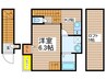 Residence　R名古屋 1Kの間取り